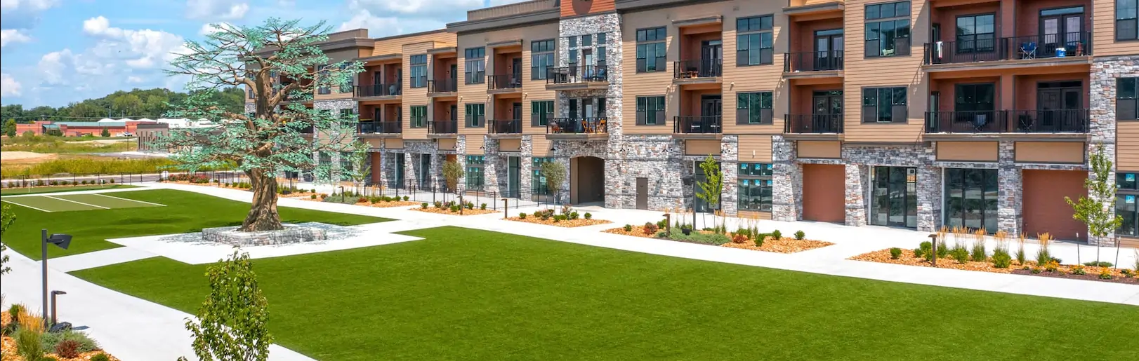 Commercial Artificial Turf Installation in Rosenberg, TX